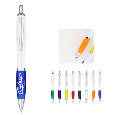 Plastic Slip-resistant Ballpoint Pen